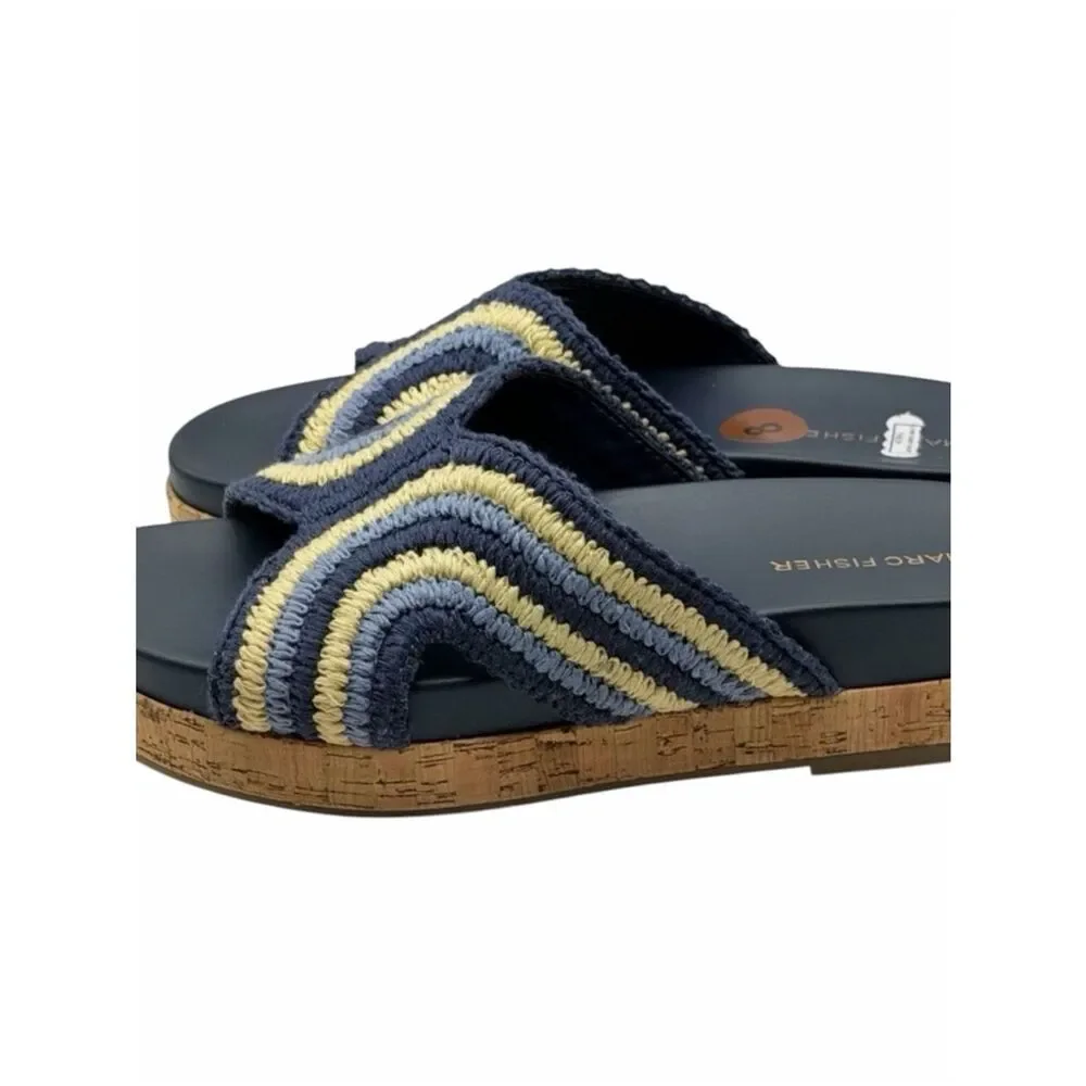 Marc Fisher Erim Women’s Woven Platform Sandals 8M